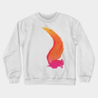 Fiery Squirrel Crewneck Sweatshirt